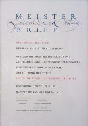 Meisterbrief